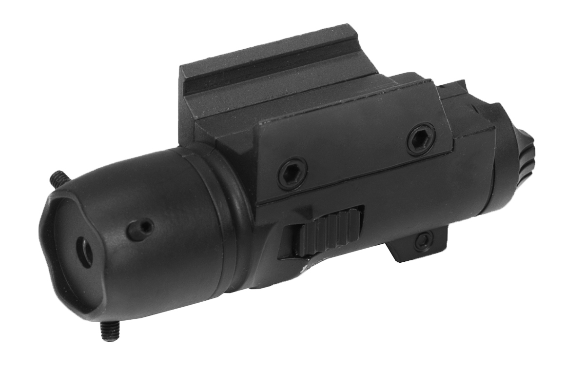 G6A Laser Pistol (Red) Laser Unit (Color: Black) Full Metal - Click Image to Close